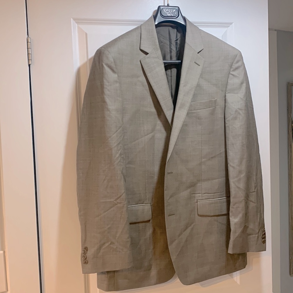 Calvin Klein 42L 100% wool blazer